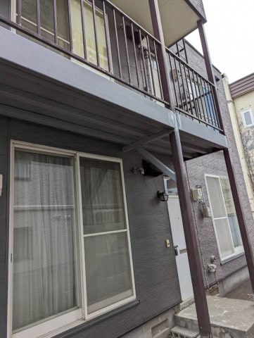 札幌市東区　アパート鉄骨工事