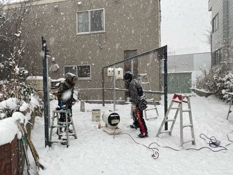 江別市　k様 火災保険工事