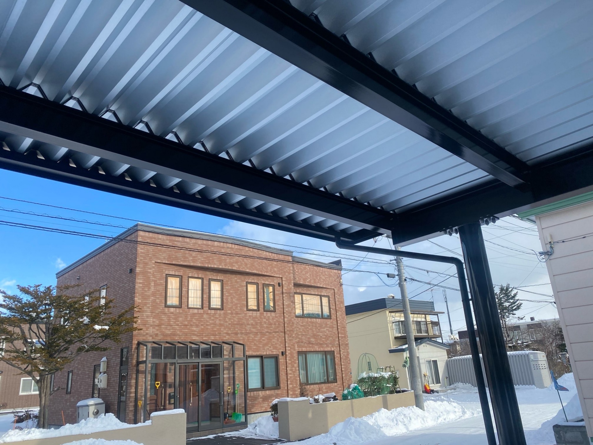 札幌市東区 カーポート工事