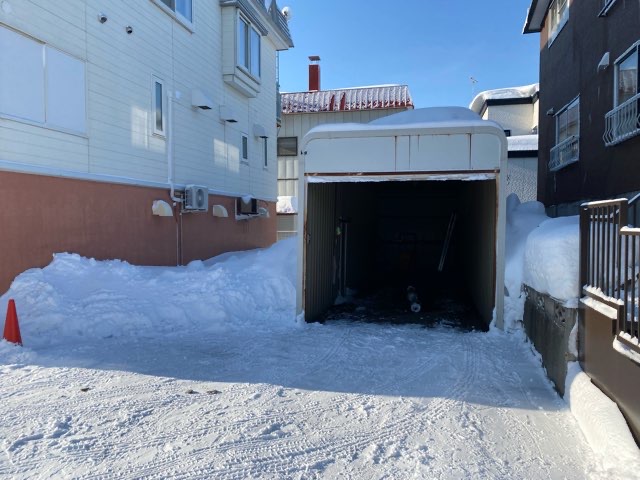 札幌市北区　 ガレージかさ上げ工事