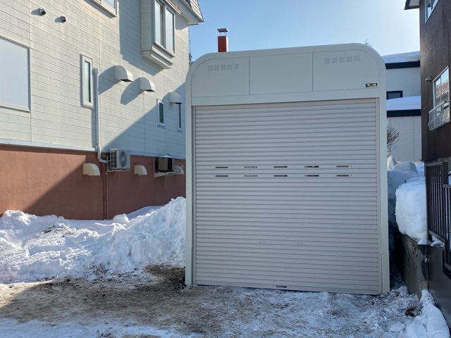 札幌市北区　 ガレージかさ上げ工事