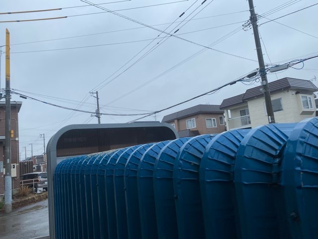 江別市豊幌　ガレージかさ上げ工事