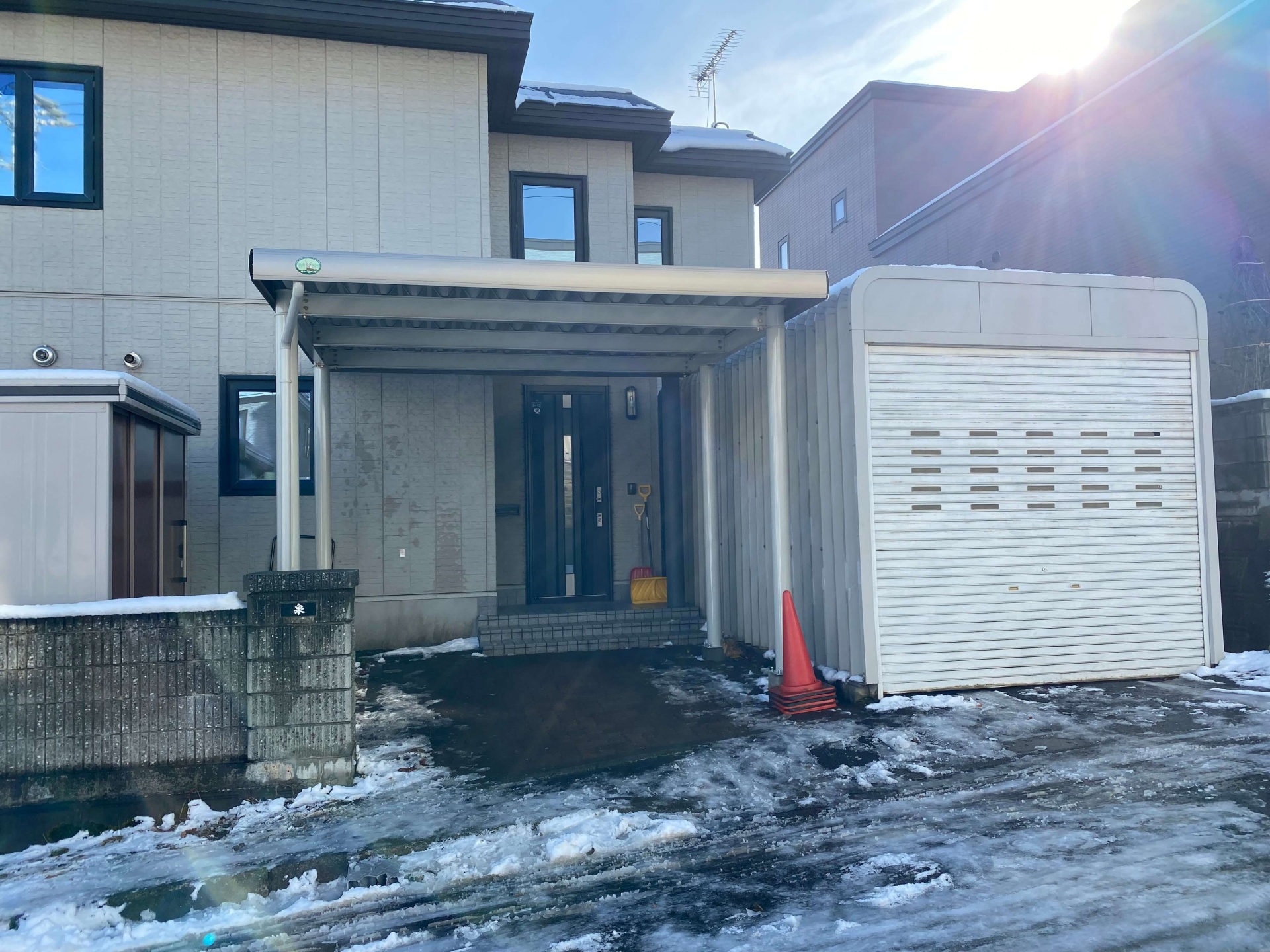 札幌市南区 カーポート工事